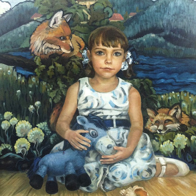 портрет дочки
