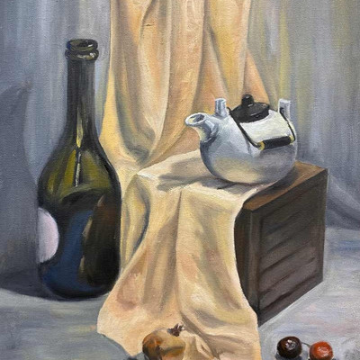 стеклянная бутылка